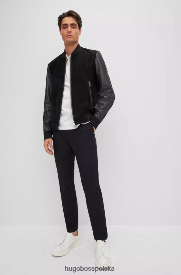 Hugo Boss spodnie kaito travel 50468249 granatowe granatowy/czarny/beżowy/jasnoniebieski R0X0H6121