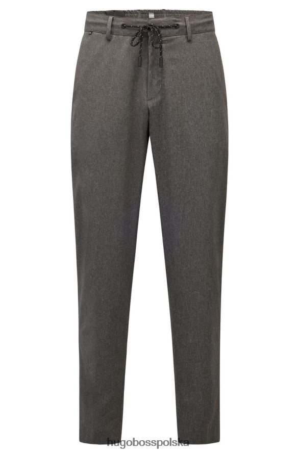 Hugo Boss spodnie p-genius-pack 50468921 szare szary R0X0H643