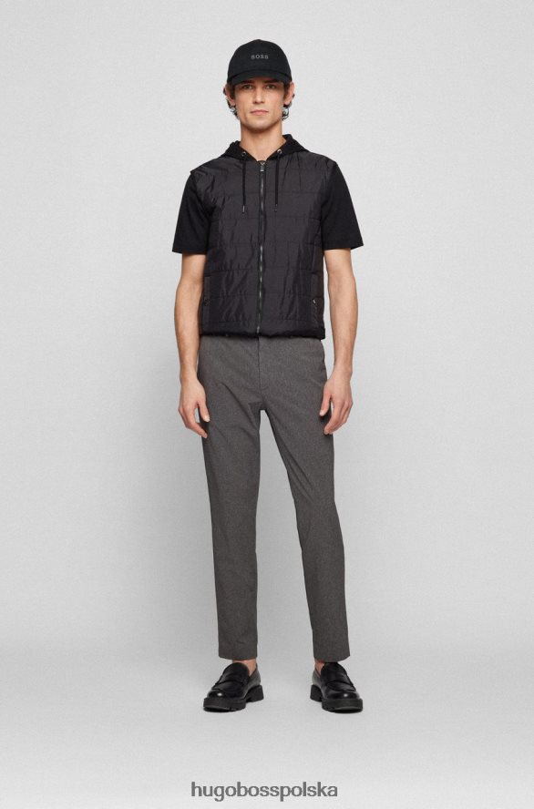 Hugo Boss spodnie p-genius-pack 50468921 szare szary R0X0H643